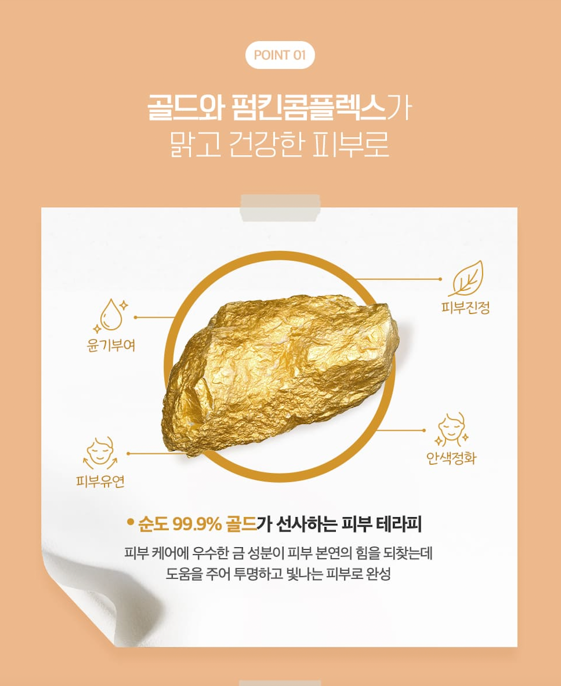 Continue Gold Pumpkin Skincare Set